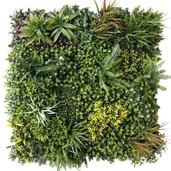 Kunstpflanzen Wand SPRING | 100x100 cm