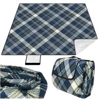 Krumad Picknickdecke Wasserdicht 200x200 cm Outdoor Campingdecke Faltbar mit