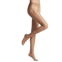 Falke Strumpfhose Shelina Toeless 12 DEN 1 Paar Beige S-M