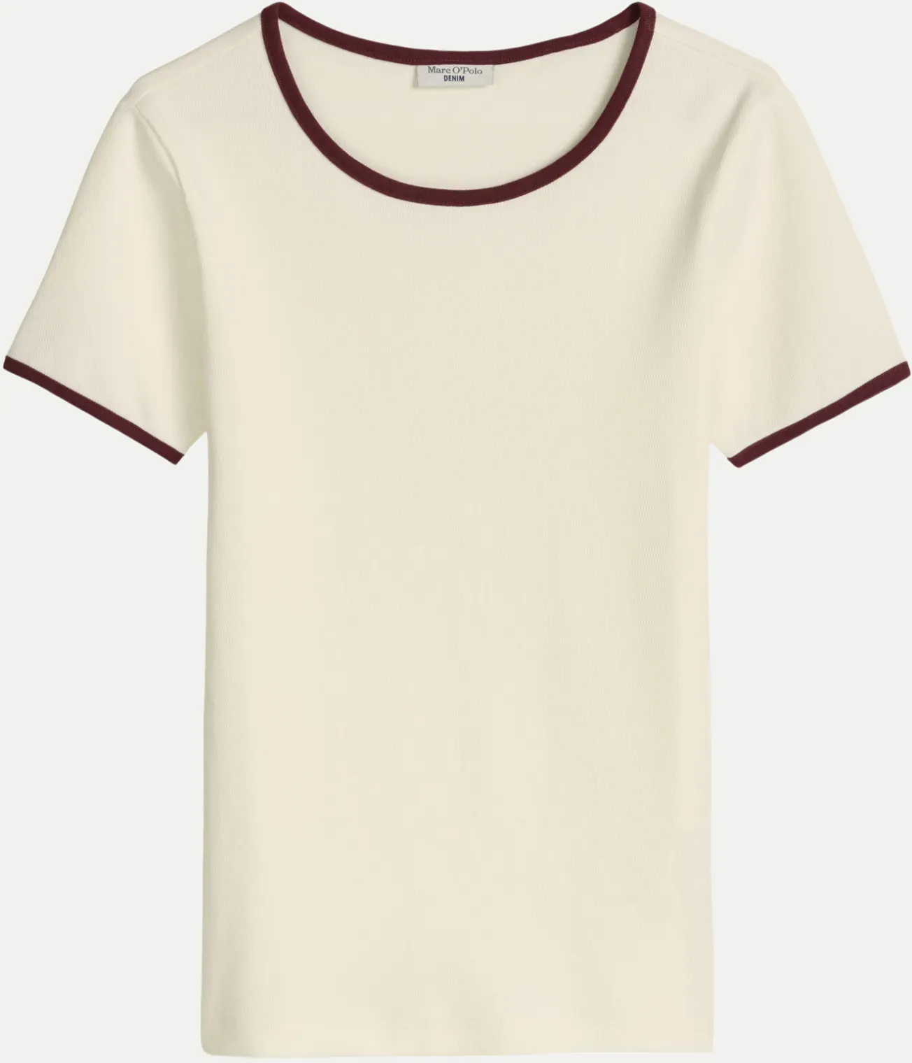 T-Shirt, SSL, Eyelet Structure, Con Weiß L