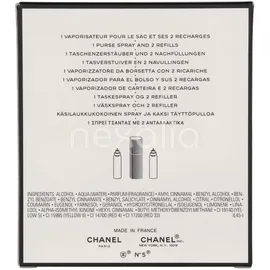 Chanel No. 5 Eau de Toilette refillable 20 ml + Nachfüllung 2 x 20 ml