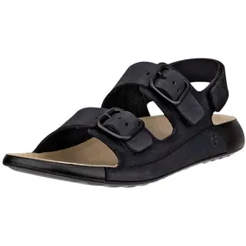 ECCO Sandale Cozmo 3 Strap (Premium-Leder) schwarz Damen