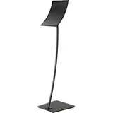 Sprintis update displays Infoständer Konkav schwarz DIN A3 29,5 x 29,5 x 109,0 cm, 1 St.