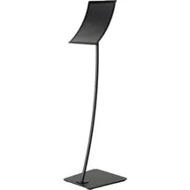 Sprintis update displays Infoständer Konkav schwarz DIN A3 29,5 x 29,5 x 109,0 cm, 1 St.