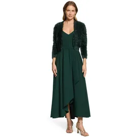 Vera Mont Strickjacke mit Struktur Grün M