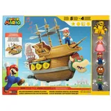 Nintendo Super Mario Spielset - Bowser ́Schiff - inkl. 5 Figuren 6,5 cm & 4 Zubehör