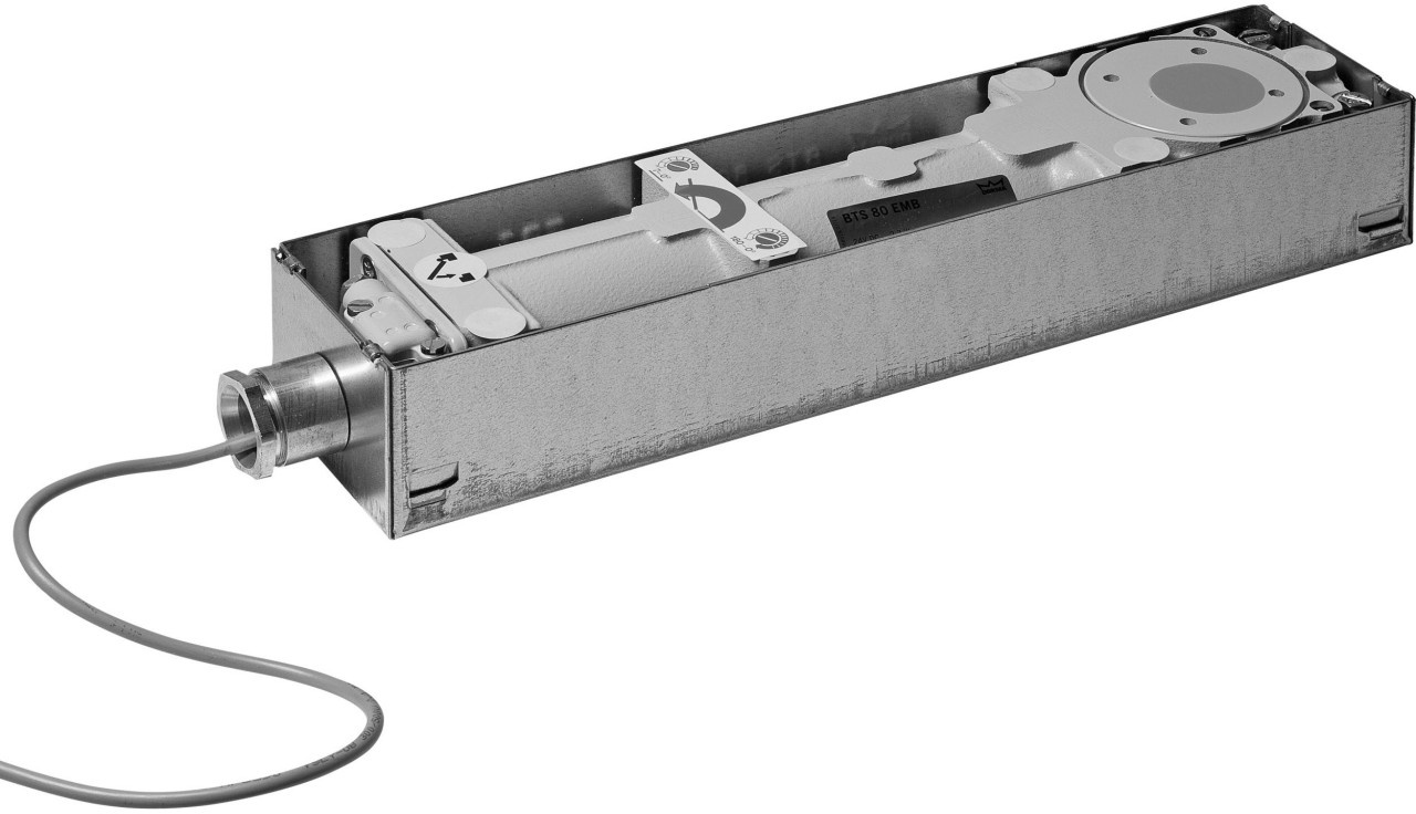 BTS 80 EMB Bodentürschließer mit elektromagnetischer Feststellung