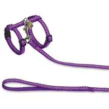 Nobby Katzengarnitur "DOTS" Katzenhalsband lila