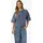 Noisy May Jeansbluse NMENZA S/S REG CROP SHIRT Blau L