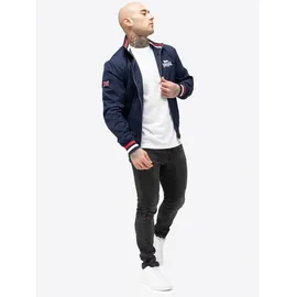 Lonsdale Newdigate Windjacke - Navy / White / Red - L