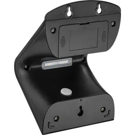 goobay LED Solar LED-Wandleuchte mit Bewegungsmelder, 3,2 W, schwarz