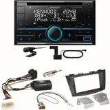 Kenwood DPX-7300DAB Bluetooth DAB Einbauset für Suzuki Swift Sport FZ NZ