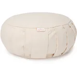 yogabox Meditationskissen / Yogakissen Zafu Basic mit ZIP - natur 31 x 15,0 cm 1 St