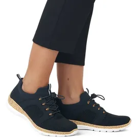 Rieker N4290 Damen Slip-On Sneaker Blau 39