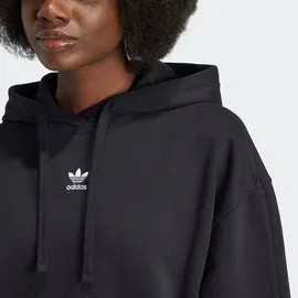 adidas Essentials Loose Fleece Kapuzenpullover Black / Black S