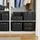 Rotho Aufbewahrungsbox Maloja 40 x 23,5 x 34 cm 2-tlg. schwarz