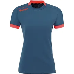 Shirt PLAYER TRIKOT WOMEN KEMPA SCHWARZ|ROT|SCHWARZ 2XL