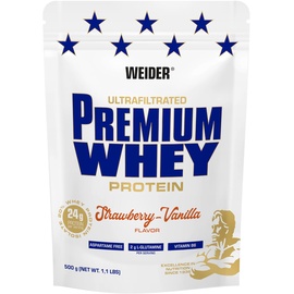 WEIDER Premium Whey Erdbeere-Vanille Pulver 500 g