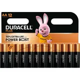 Duracell Plus Einwegbatterie AA Alkali