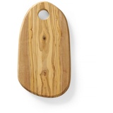 HENDI Schneidebrett aus Olivenholz, mit Loch, 250x165x(H)18mm