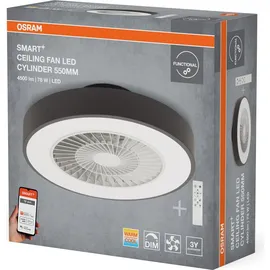 Osram Cylinder 55 cm Deckenventilator Grau