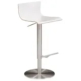 Mayer Sitzmöbel Barhocker 1225 04 818 drehbar höhenverstellbar 1 St. Weiß