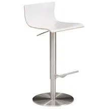 Mayer Sitzmöbel Barhocker 1225 04 818 drehbar höhenverstellbar 1 St. Weiß