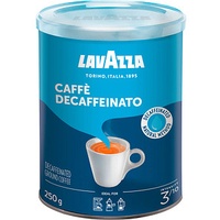 Lavazza Caffé Decaffeinato Kaffee, gemahlen Arabica- und Robustabohnen mild