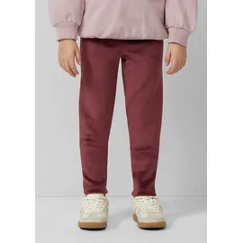 s.Oliver Wärmende Samt-Leggings mit Glitzerbund - rot - 98