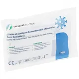 Safecare Laien 1er Nasal Test mit CE 1434 - Antigen Test Covid-19 - Einzelverpackung