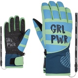 Ziener LIWA Ski-Handschuhe/Wintersport | wasserdicht, Primaloft, modisch, pastel Green, 4