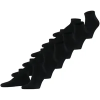 Falke Happy Sneakersocken 6er Pack Schwarz 47-50