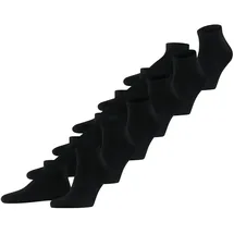 Falke Happy Sneakersocken 6er Pack Schwarz 47-50