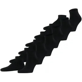 Falke Happy Sneakersocken 6er Pack Schwarz 47-50
