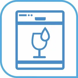 Emsa Frischhaltedose rechteckig blau 2,6 l