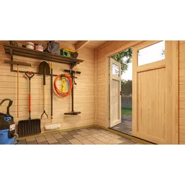 Weka Batu 2 2,50 x 2,58 m Dunkelgrau