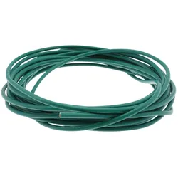 Elektrokabel flexibel 1.25mm Querschnitt 5 Meter grün