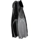 Cressi Pluma / Pluma Bag - Premium Flossen Set, Schwarz/Silber, 43/44