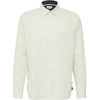 s.Oliver Regular Fit: Baumwollhemd mit Struktur und Brusttasche - creme - 3XL