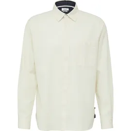 s.Oliver Regular Fit: Baumwollhemd mit Struktur und Brusttasche - creme - 3XL