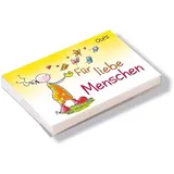werteArt Verlag Oups Kärtchenbox: Für liebe Menschen