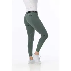 Damen Reithose Kniebesatz ALEXANDRIE grün 38