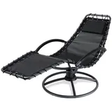 CASARIA Eve Relaxliege 191 x 77 x 82 cm anthrazit