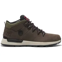 Timberland Sprint Trekker Mid Herren dark brown nubuck 44