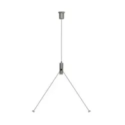 Brumberg 81032068 Y-Seilabhängung-Set zu quadratischen LED-Panels, Serie: PINOS oder AGGY, Set be