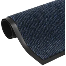 vidaXL Schmutzfangmatte 60 x 90 cm Blau