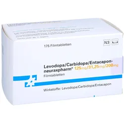 LEVODOPA/Carbidopa/Entacapon-neurax 125/31,25/200 175 St