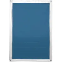 Lichtblick Dachfensterrollo Haftfix Hitzeschutz Verdunkelung 36 x 56,9 cm blau
