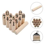 vidaXL Kubb Spielset Holz