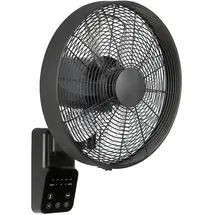 CasaFan Airos Eco Design Wall II 40 cm Wandventilator Schwarz